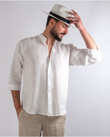 COREANA UOMO 100% LINO 3 COLORI DISPONIBILI