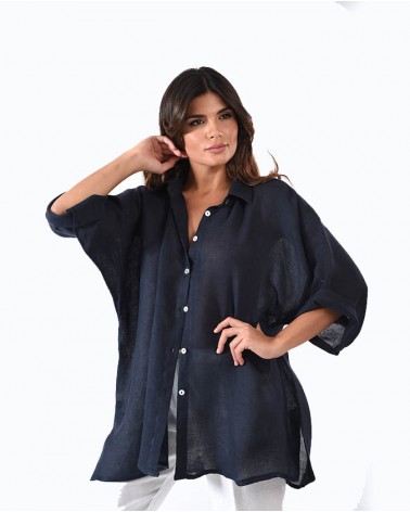 CAMICIA GARZA 100% LINO