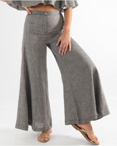 PANTALONE MIA 100% LINO-vari colori