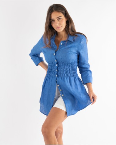 CAMICIA SIMONETTA 100% LINO - 2 colori disponibili