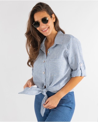 CAMICIA SERENA 100% LINO