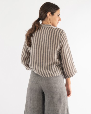 COREANA SERENA RIGATA 100% LINO