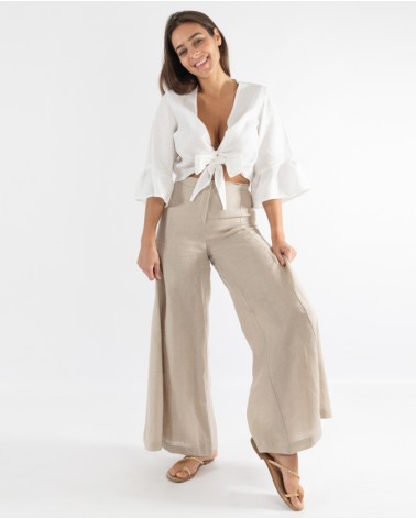 BOLERO NODO 100% LINO- 3 colori disponibili