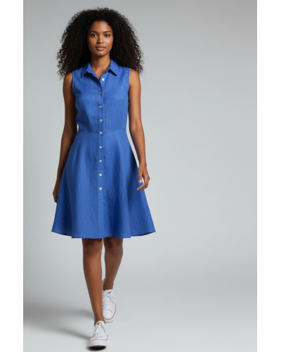 VESTITO CODE' IN PURO LINO